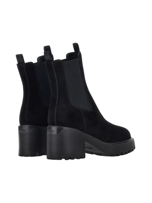 Stivale Donna nero con tacco alto HOGAN | HXW6490DV80BYEB999